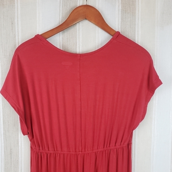 Old Navy Maternity Fitted Jumpsuit Terracotta Size Extra Small - Picture 6 of 9